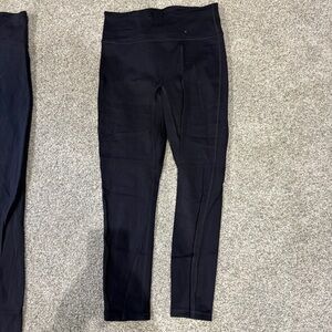 Fabletics Black High-Waisted Leggings Capri length